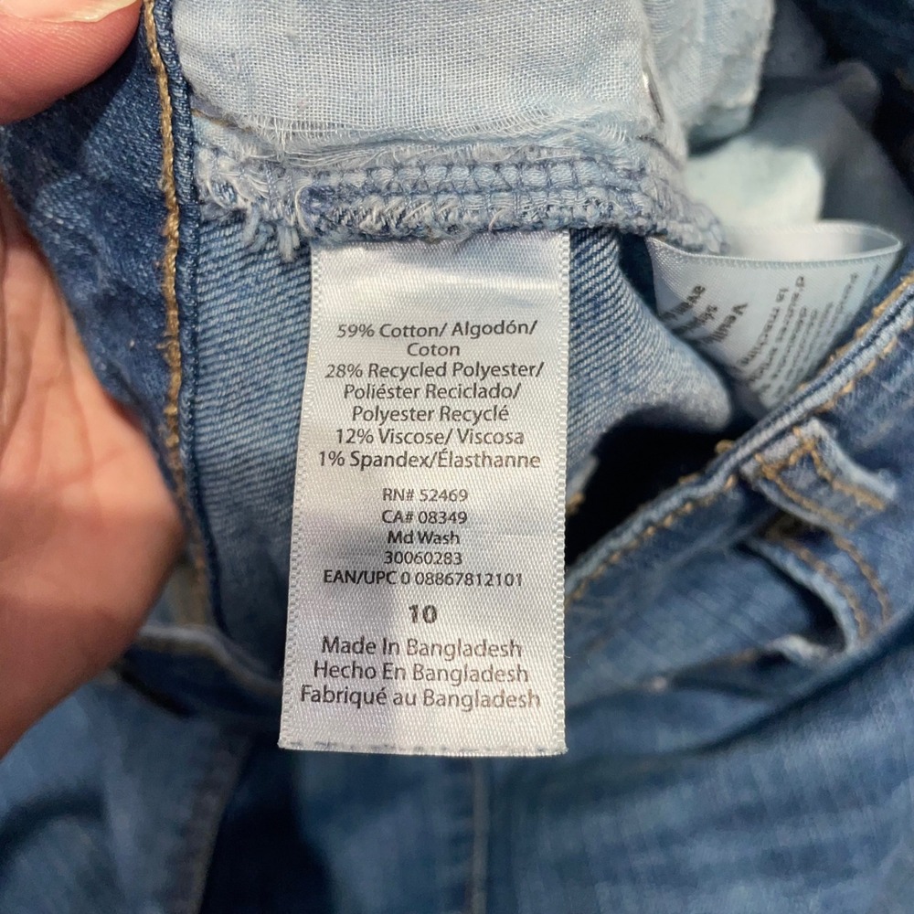 Sofia Jeans by Sofia Vergara Melisa Flare Medium Wash Button Fly Denim Jeans 10 - Picture 3 of 9